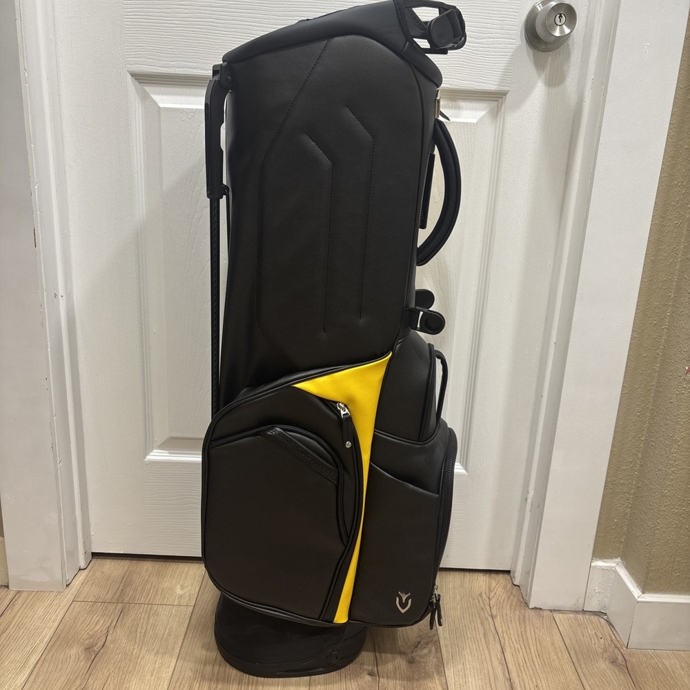 VESSEL Player IV 4.0 Stand Carry Bag 8.5x47in 6way 2024 with Strap yellow